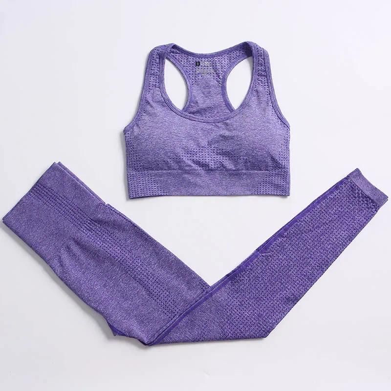 Bra legging purple