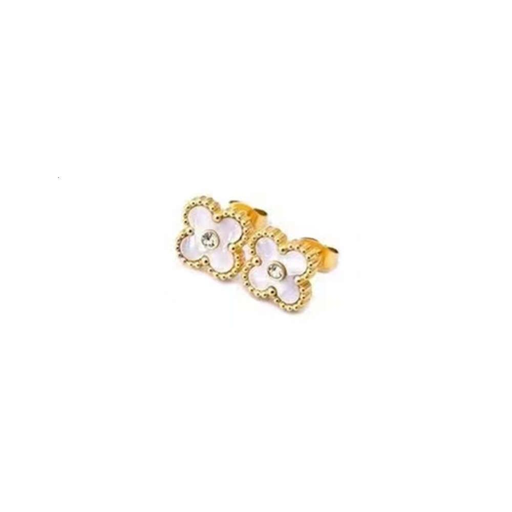 Orecchini - Bianco-18k