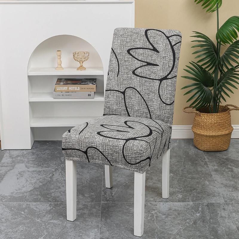 grey China 1 PC Chair Cover