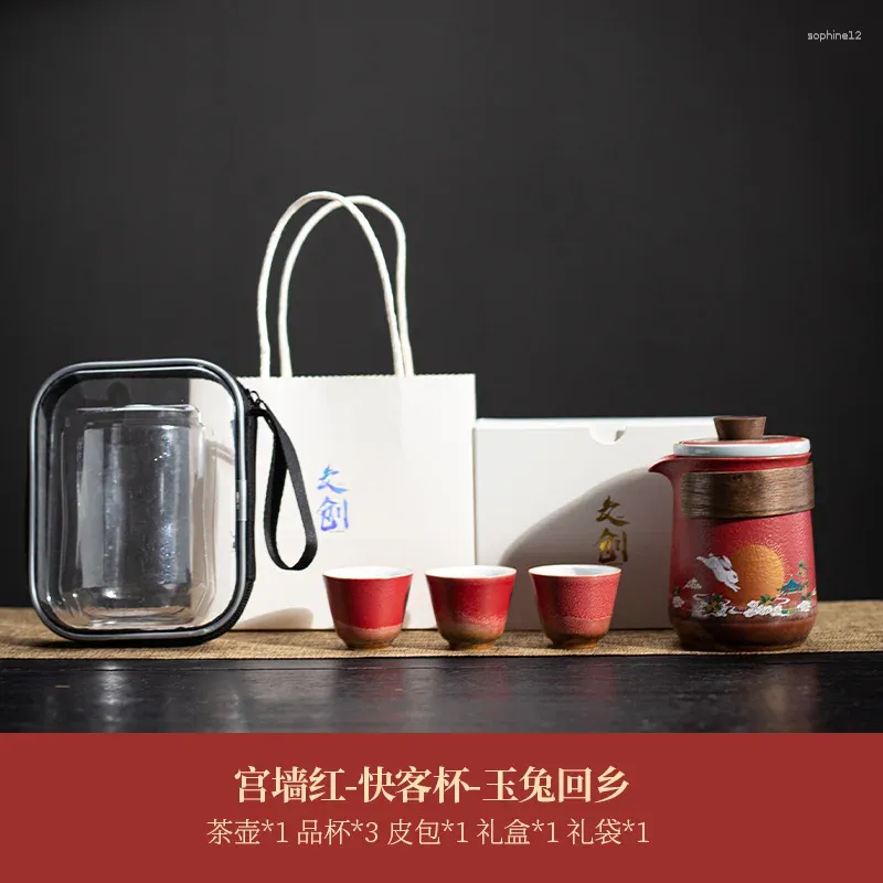 Travel tea set