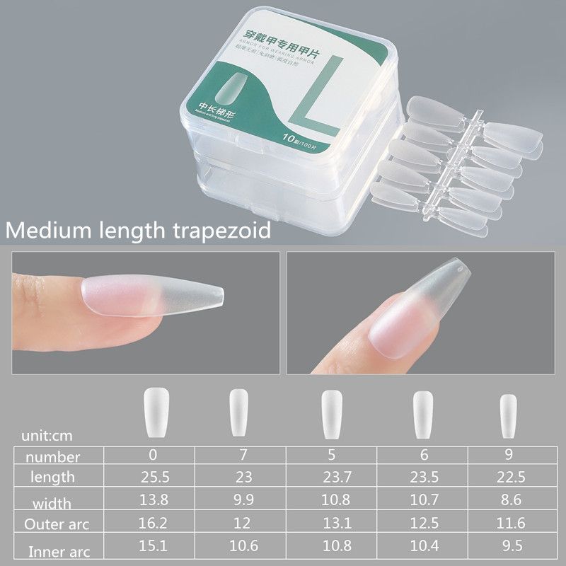 Trapezoide di media lunghezza L