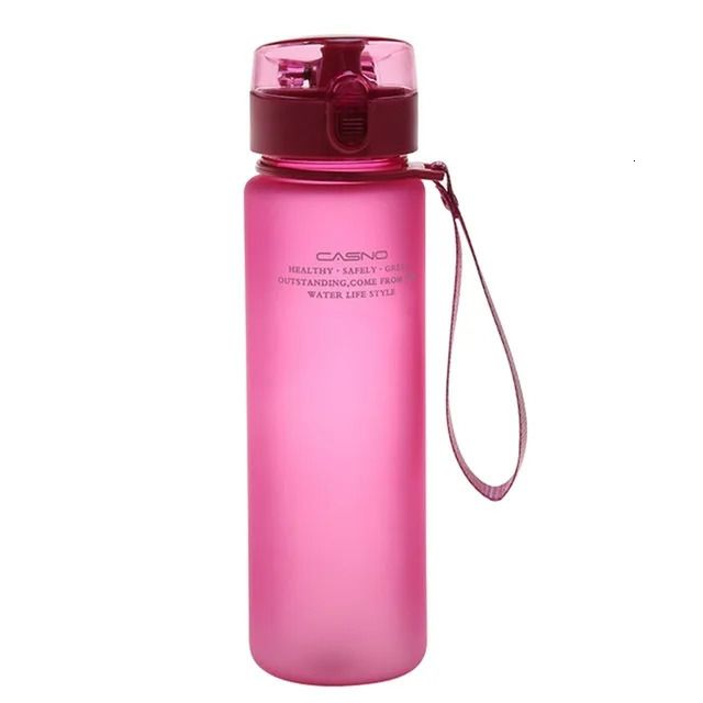 Bouteille d'eau rose de 560 ml