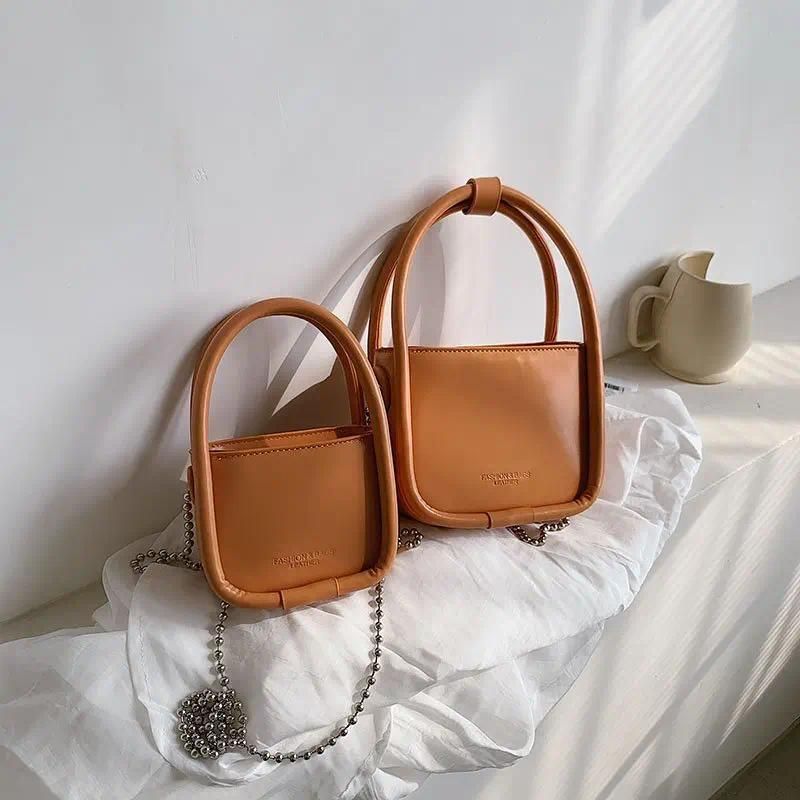 Brown shoulder bag