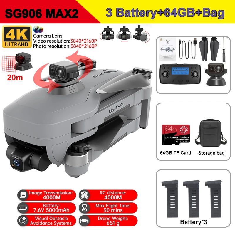 906 MAX2 3B 64GB BAG