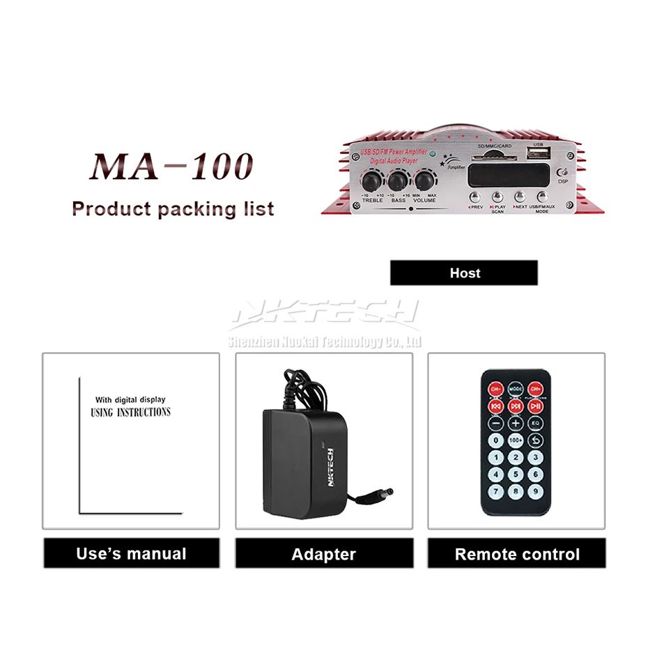 met 12V 3A-adapter