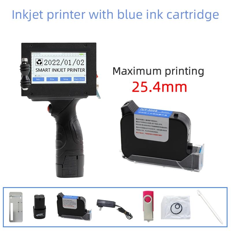 color:Printer-blue ink