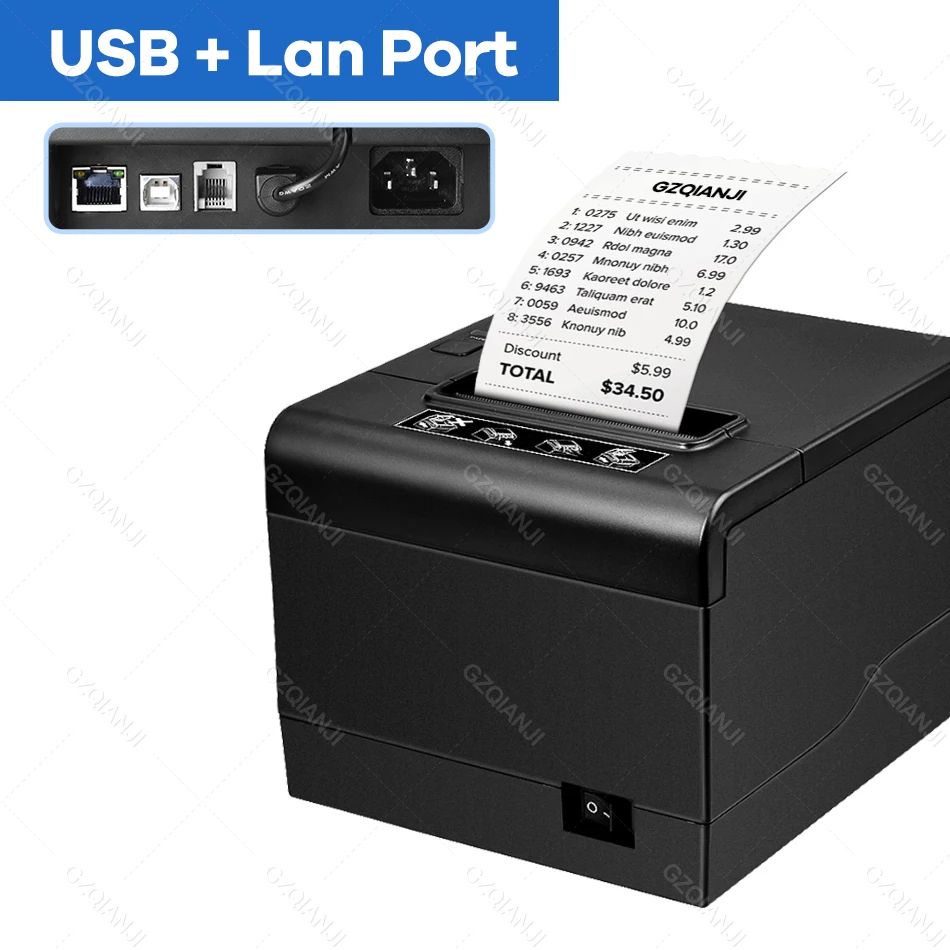 Färg: USB och LAN -porten