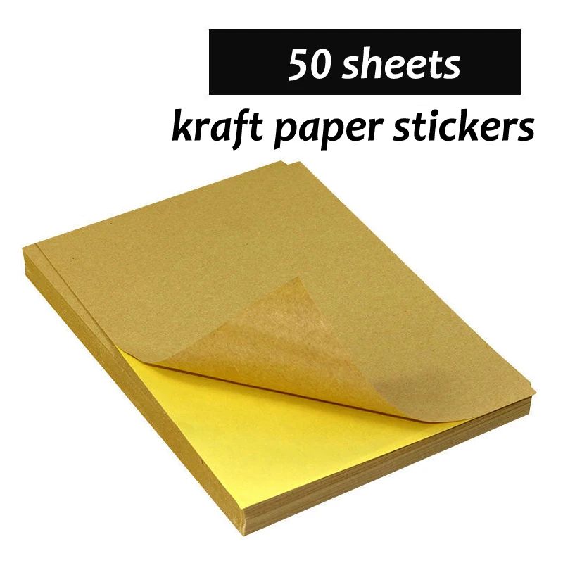 Couleur: papier kraft 50