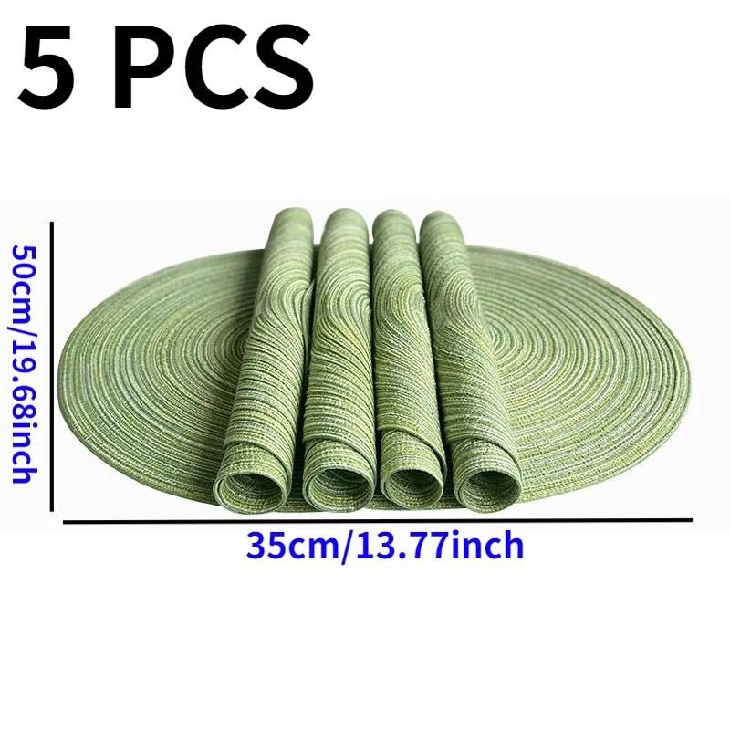 50x35cm 5 PCS Green
