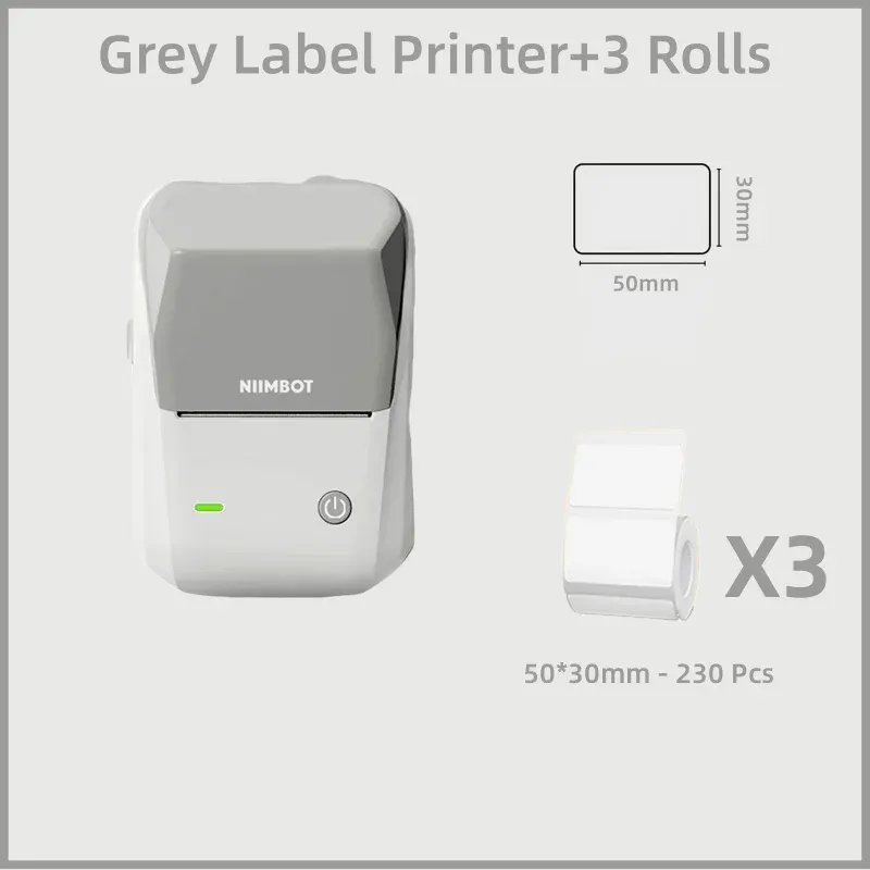 color:Gray 50X30 3Rolls