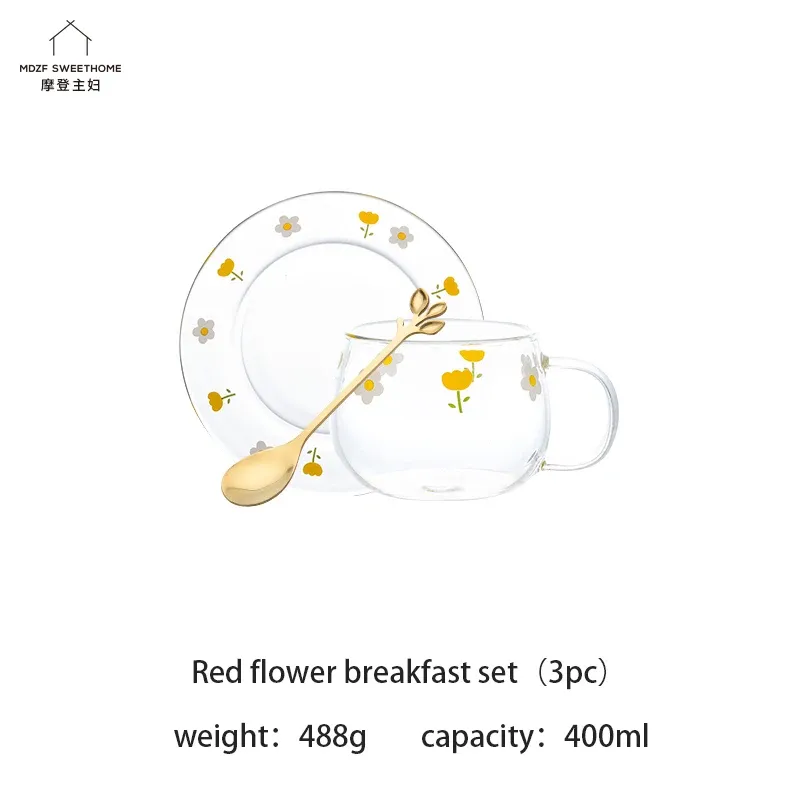 Yellow flower set