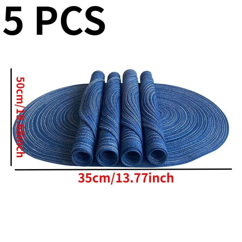 50x35cm 5 PCS Blue