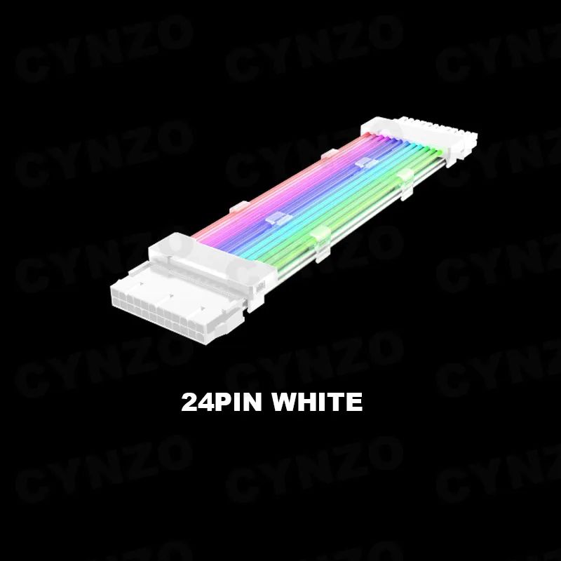 色：24pin White