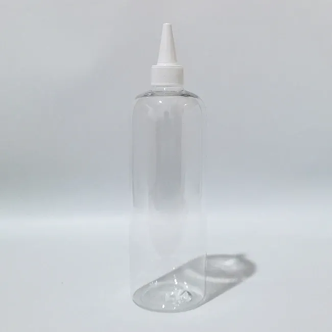 500ml plastic clear bottle white