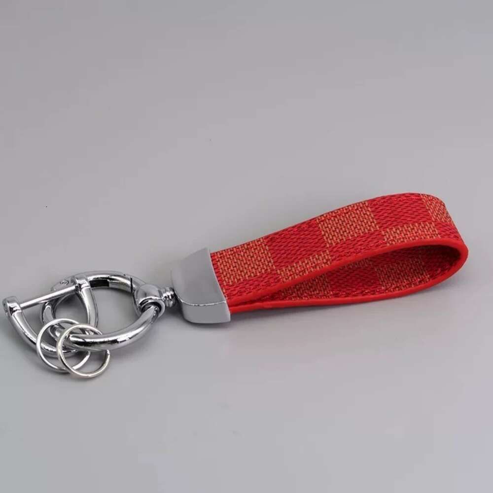 Fibbia plaid rossa+argento