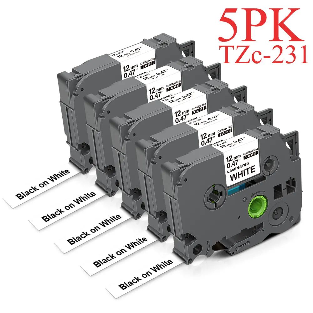 Kleur: 5pk TZE-231Plug Type: US-plug