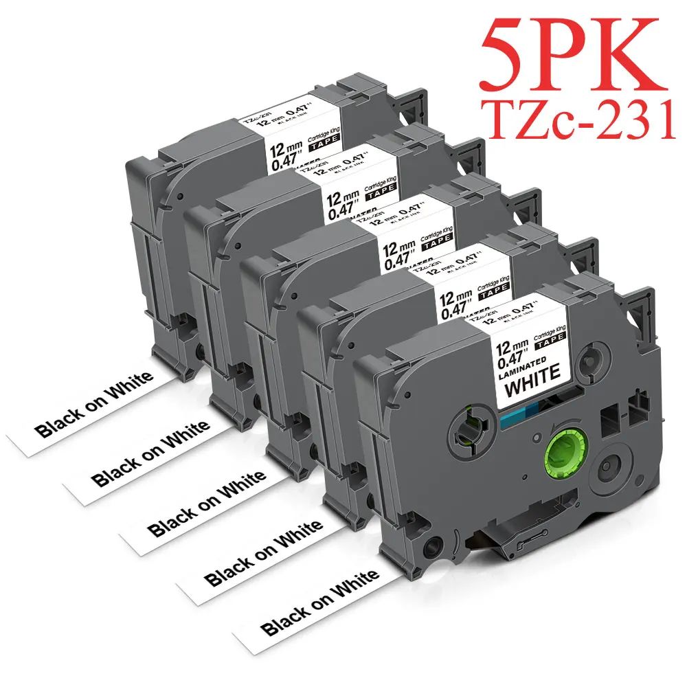 Renk: 5pk TZE-231Plug Tür: ABD Fiş