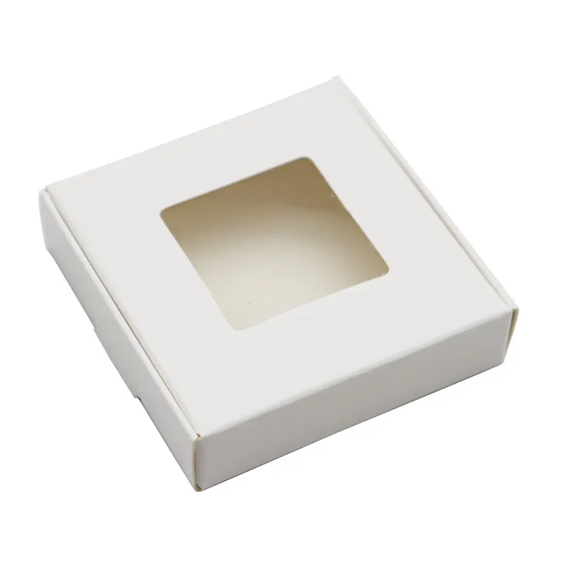 6x6x1.5cm 40pcs Box White-PVC