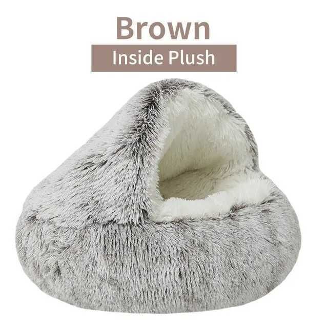 Brown-Inside Plush-40x40cm