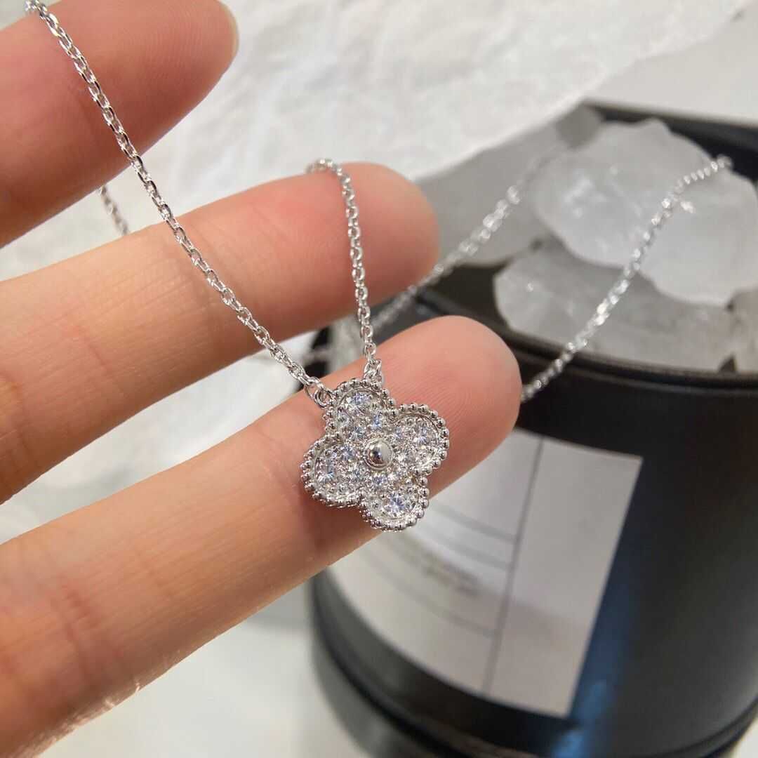 1.5cm Full Diamond Necklace