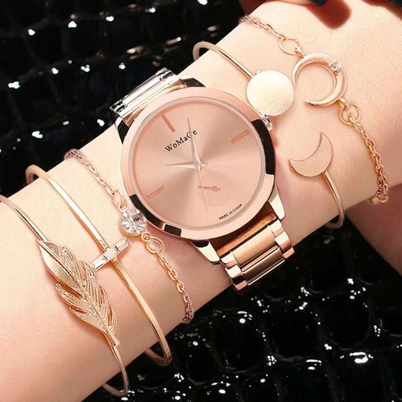 5PCS Rose Gold