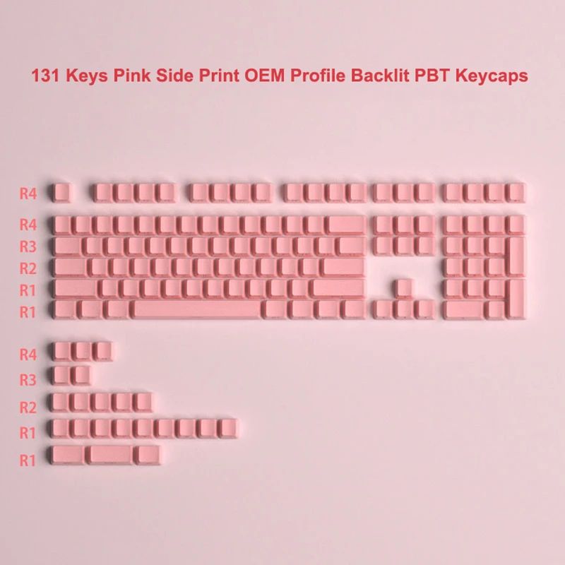 Cor: 131 Key rosa