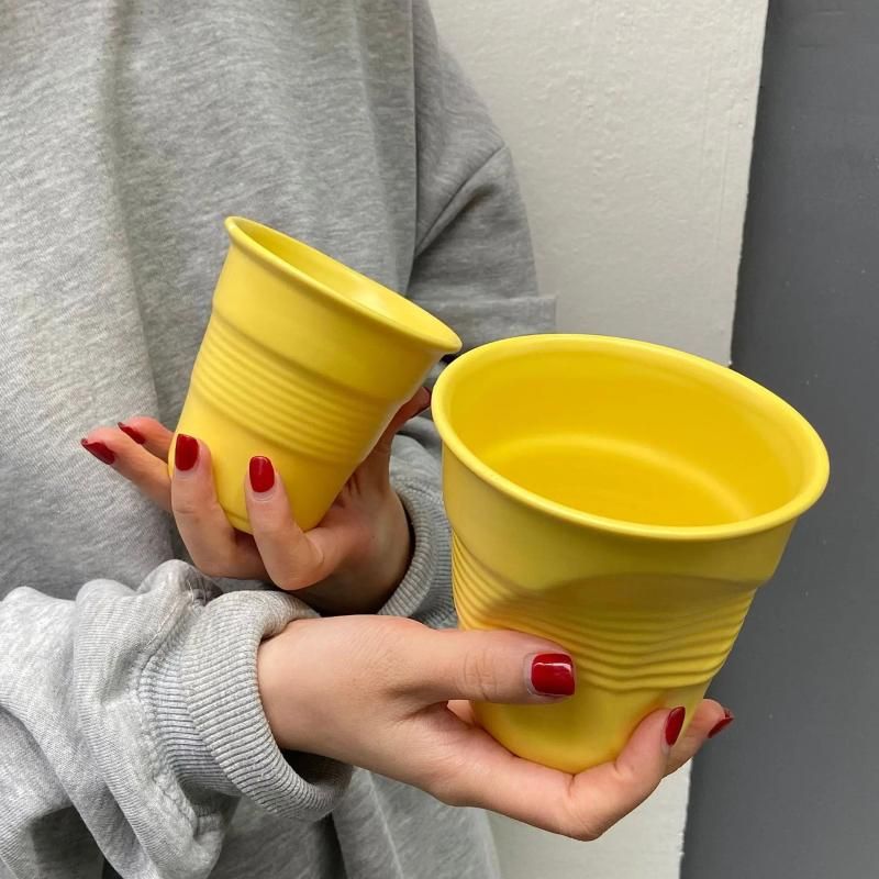 Yellow Large cup