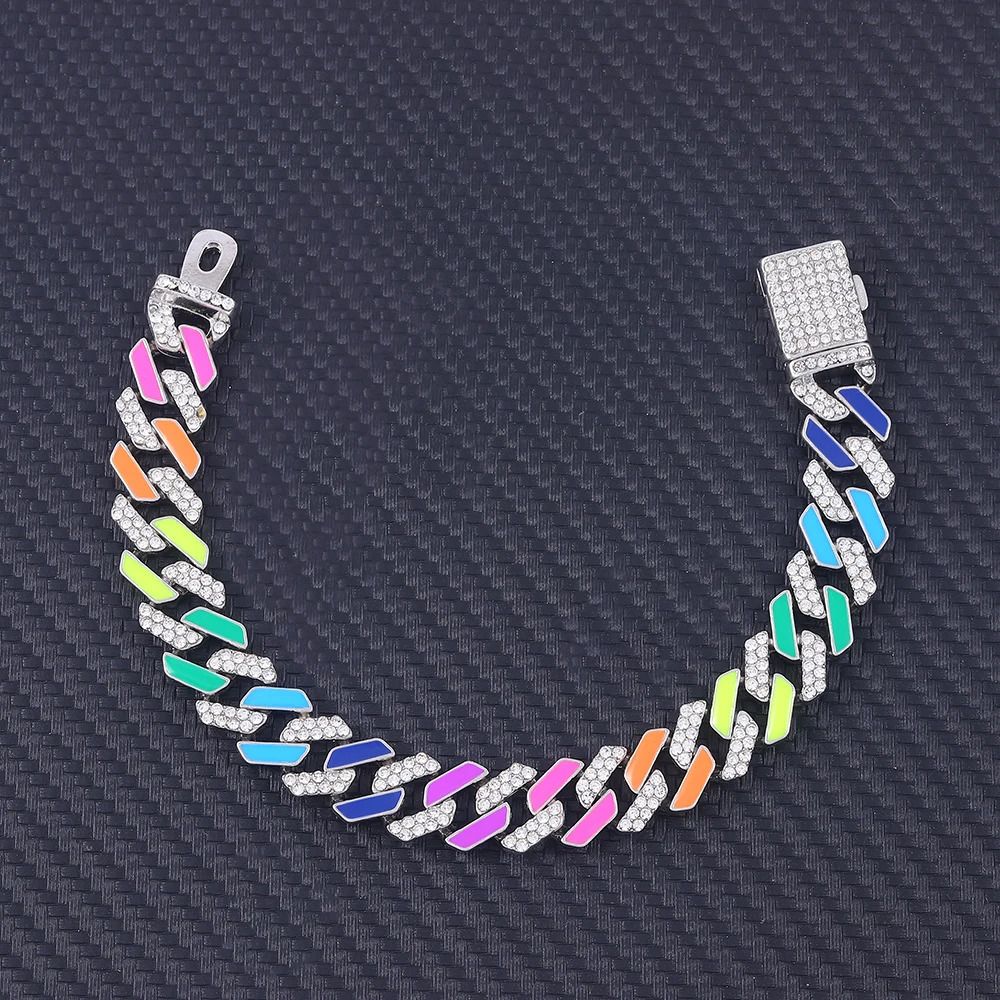 Bracelet argenté g-8 pouces (20 cm)