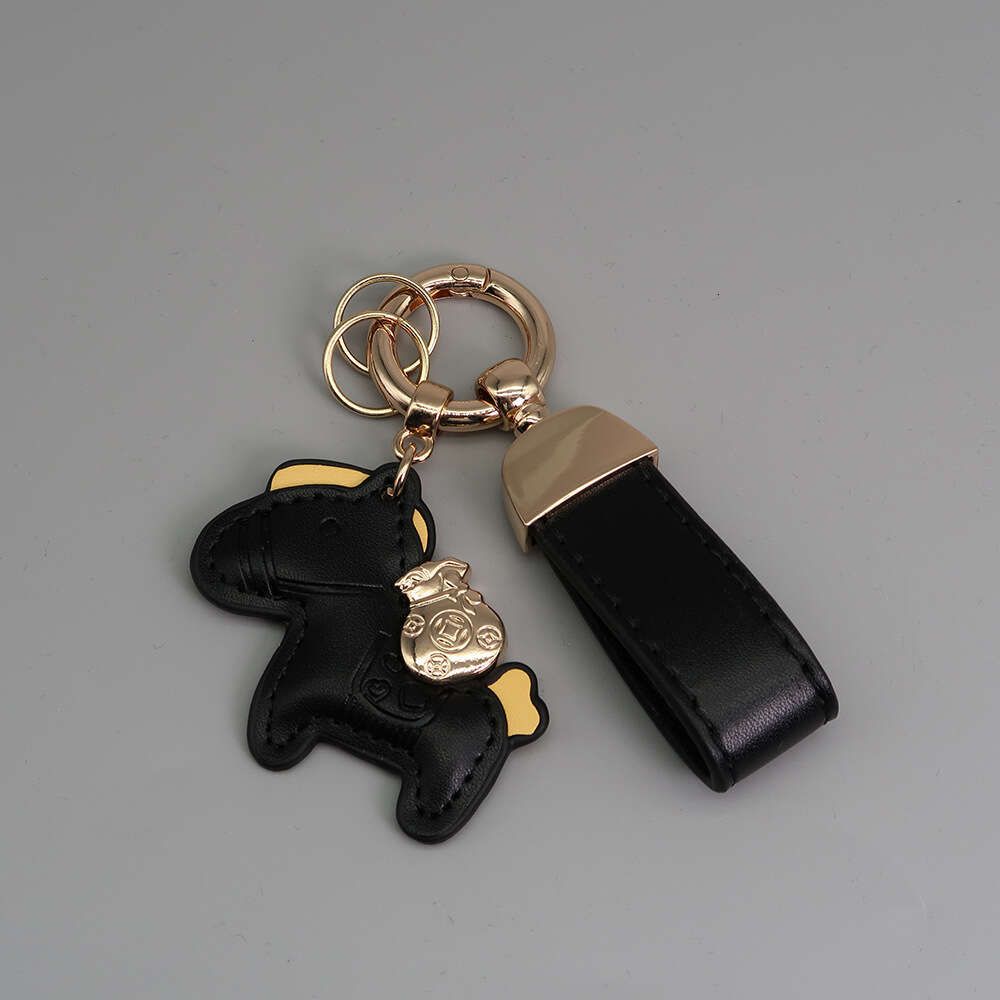 Black+keychain+gold