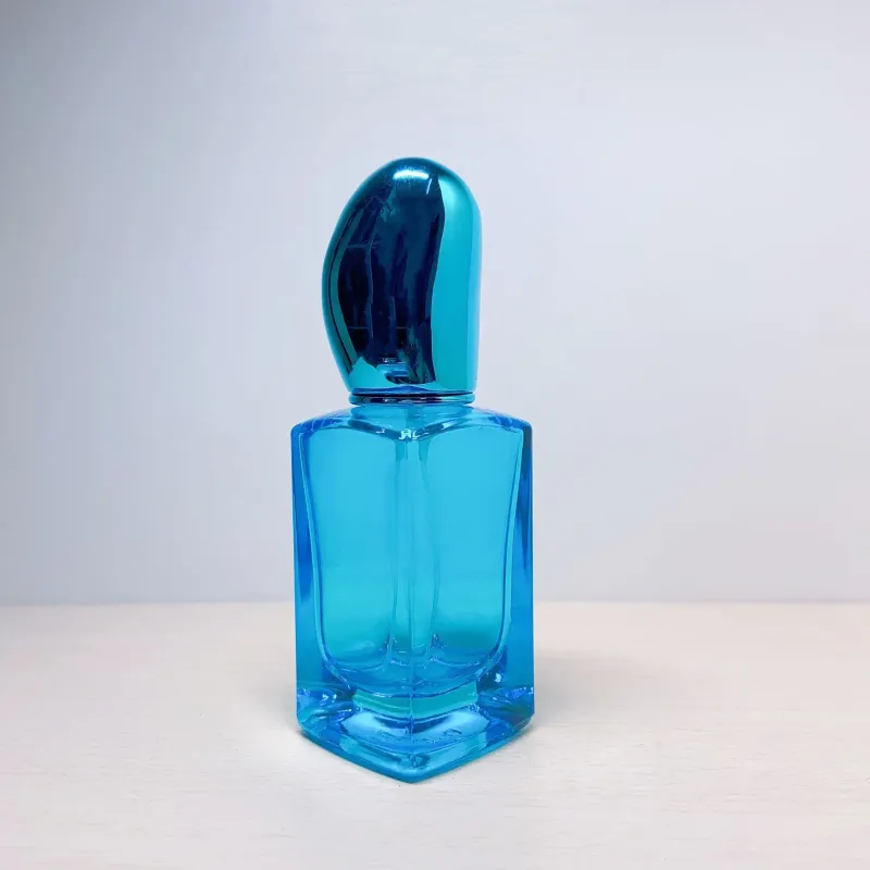 verre bleu de 30 ml