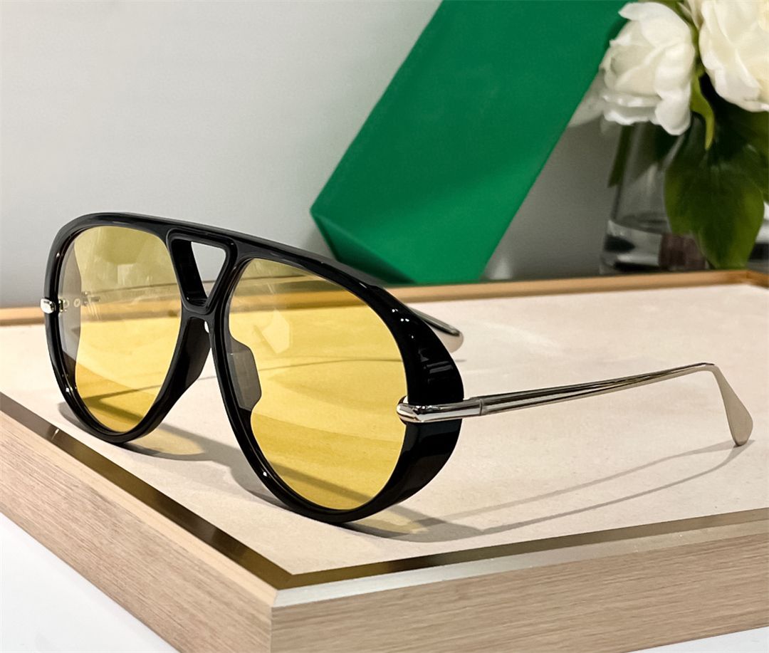 1274 black frame yellow lens