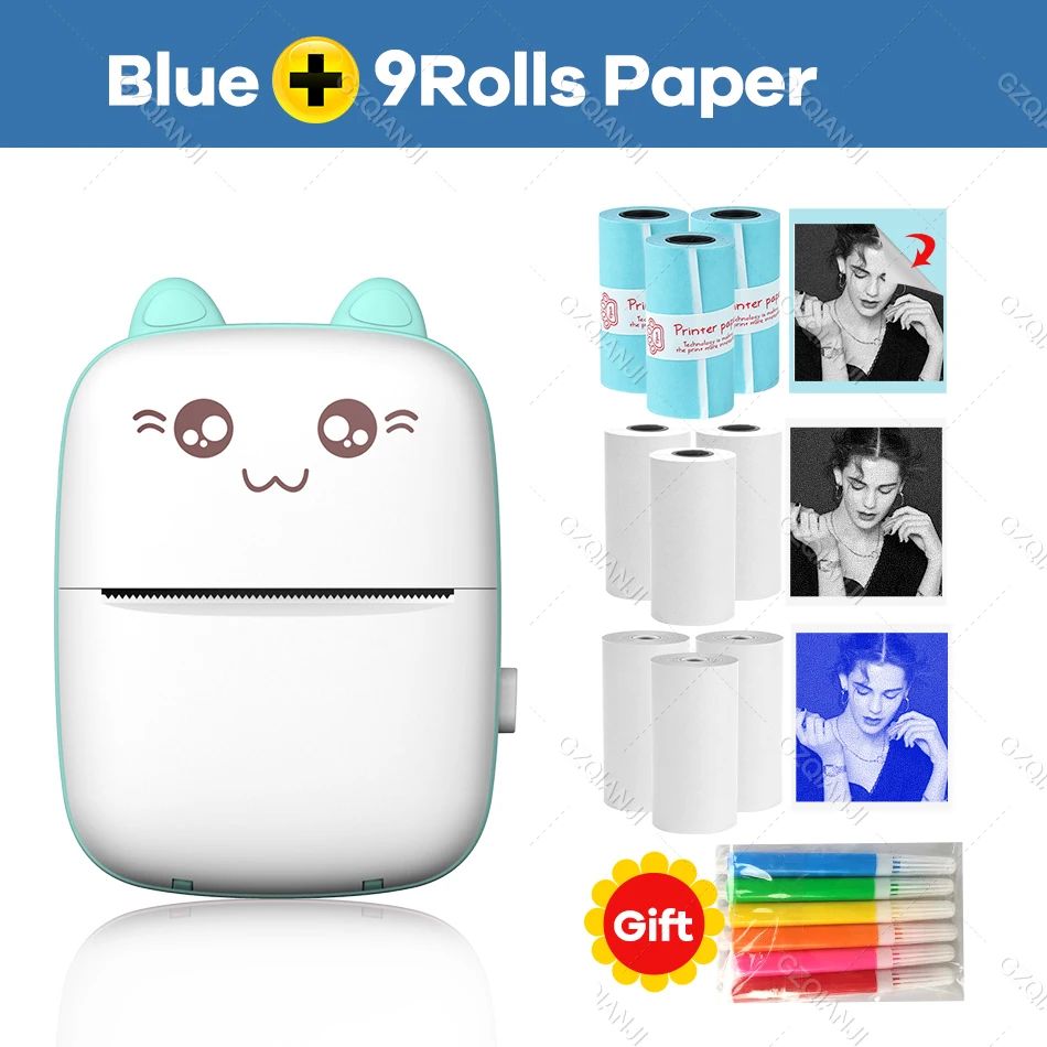 Color: azul Agregar 9 rolls