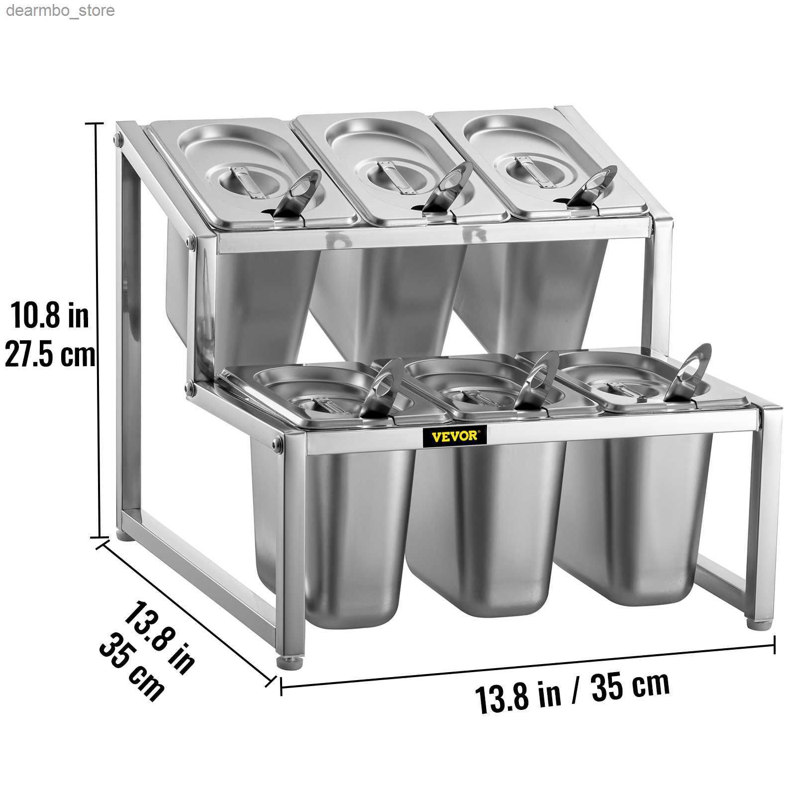 6pans 9l 2-tier