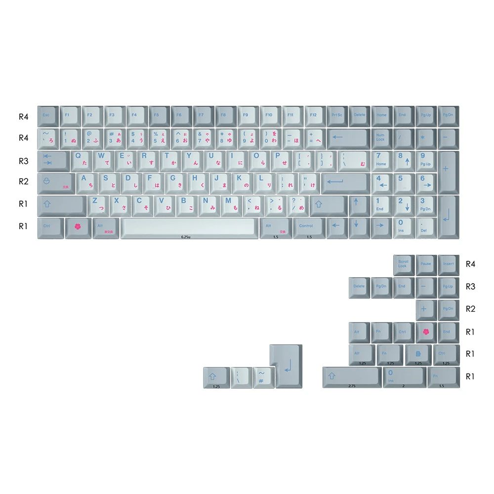 Couleur: 96-125 Keys