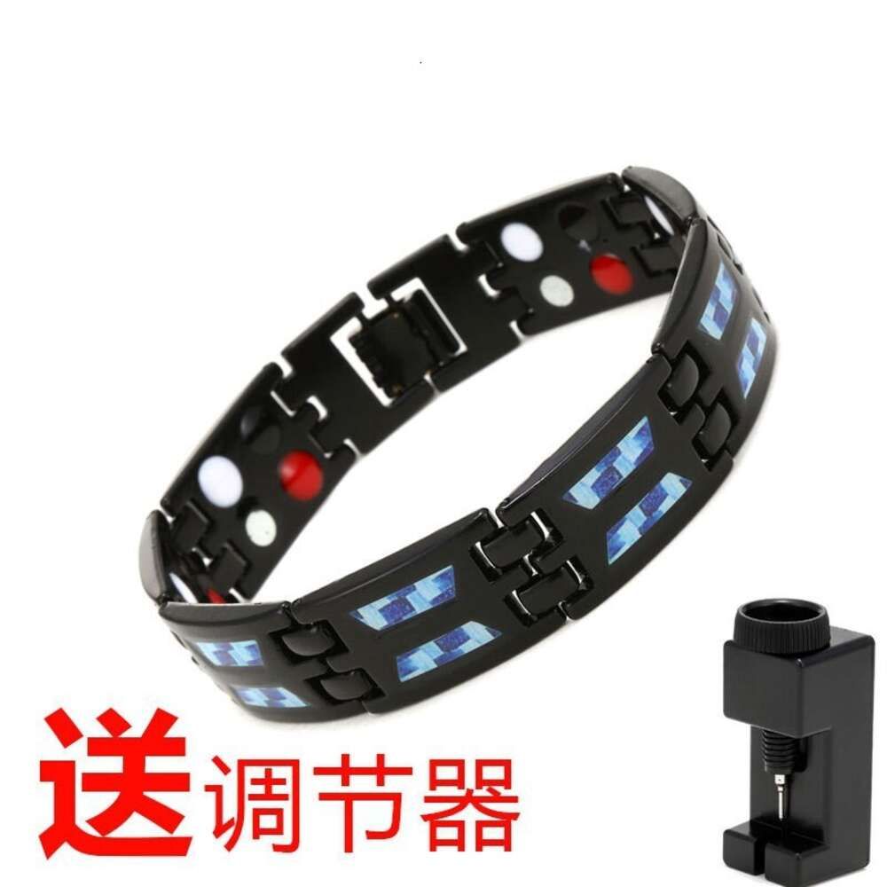 Blue Carbon Fiber Bracelet+delivery Ad