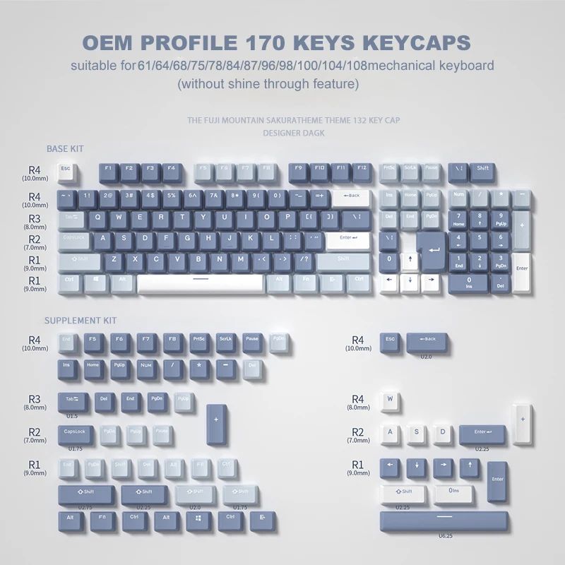 Färg: 170 Key OEM Sea