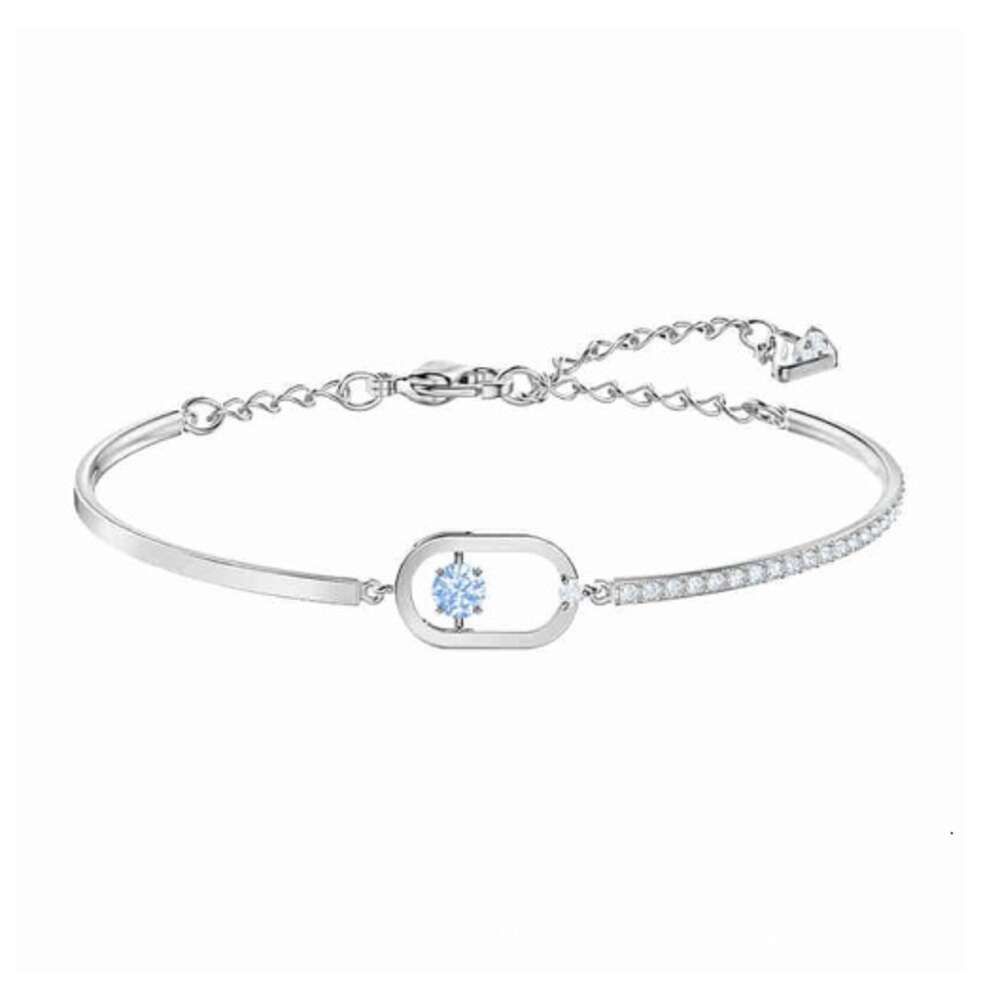 Bracciale con cuore pulsante ovale in platino