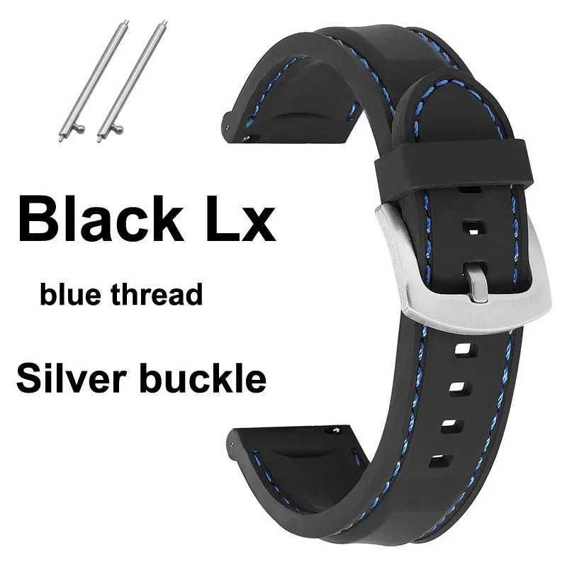 Черный LX (серебро BC) -18 мм