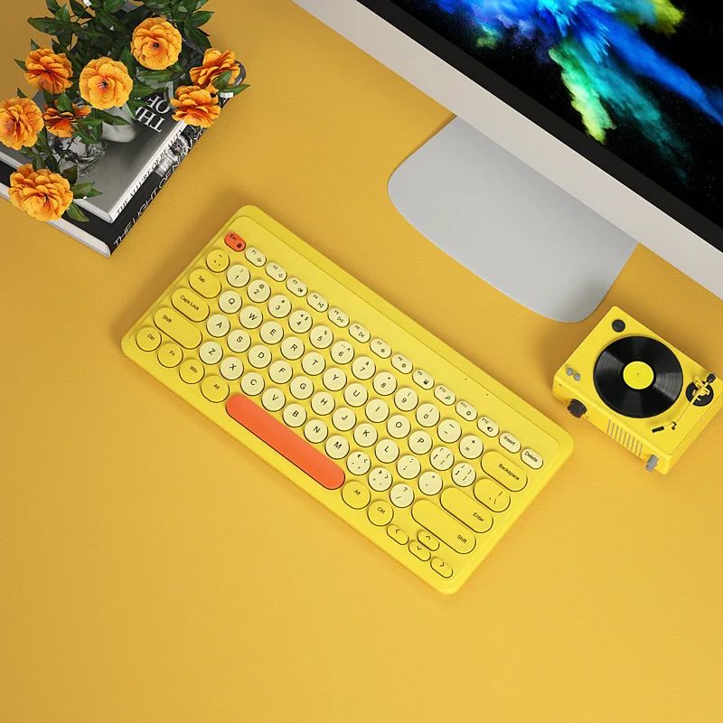 Color:Yellow keyboard