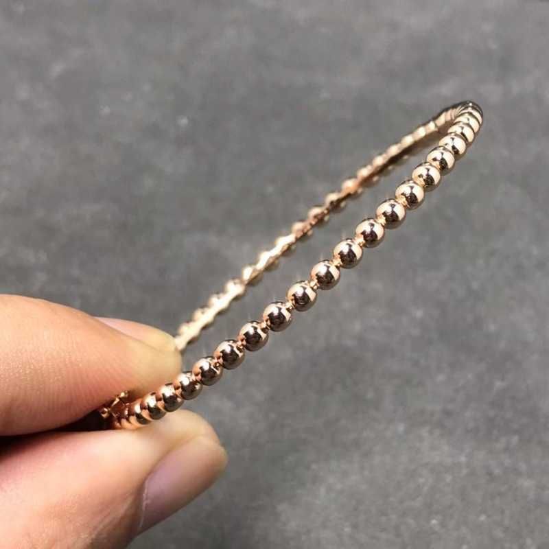 Rose Gold Bead Armband