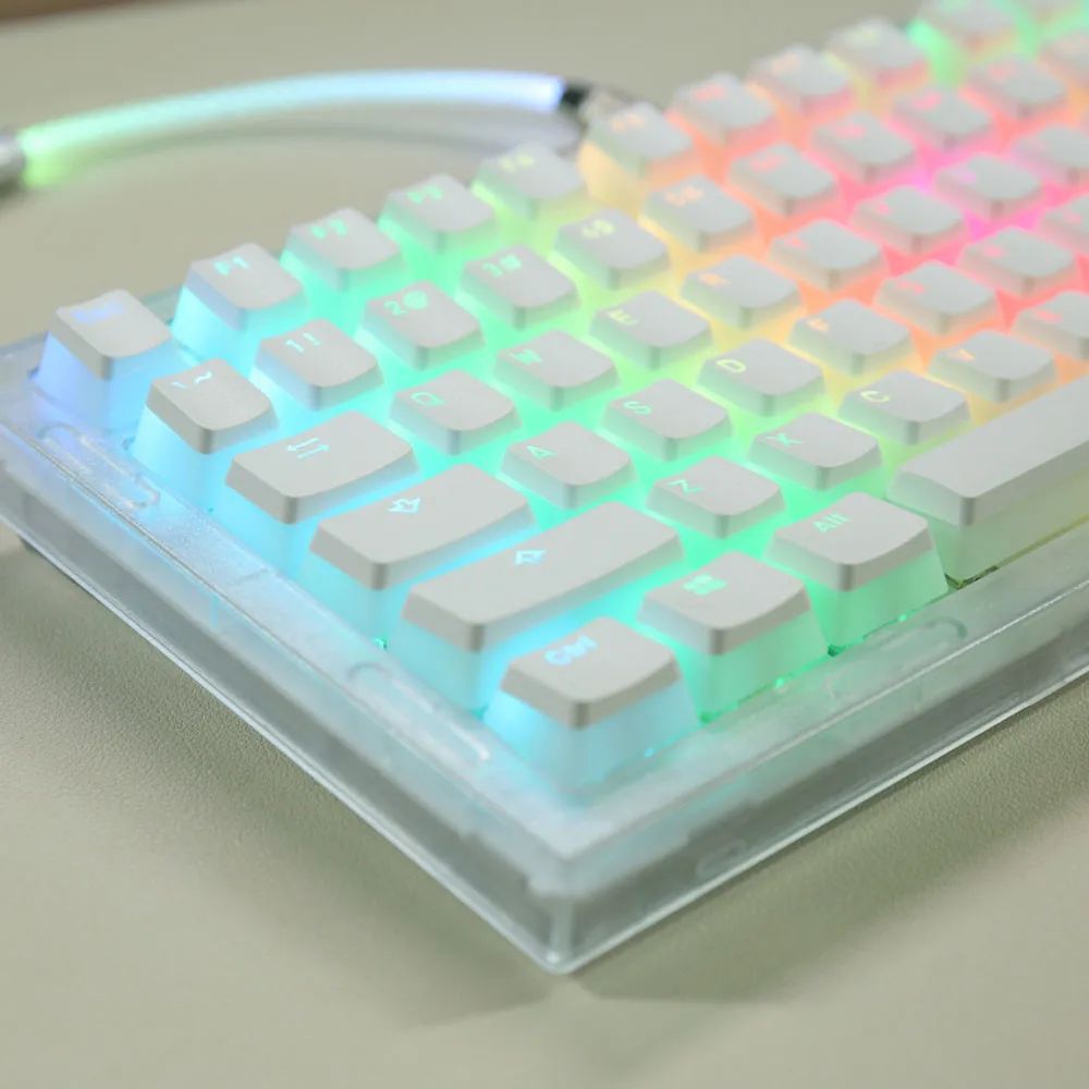 Color:White only keycaps