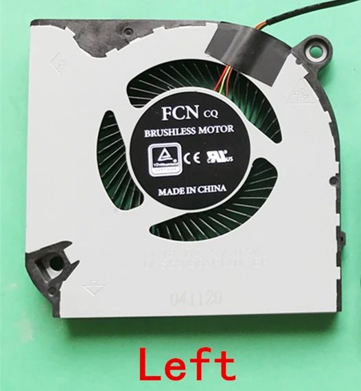 Kleur: links GPU -fan