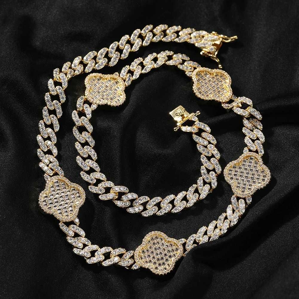 Gold Sqaure Cz-14inch Choker