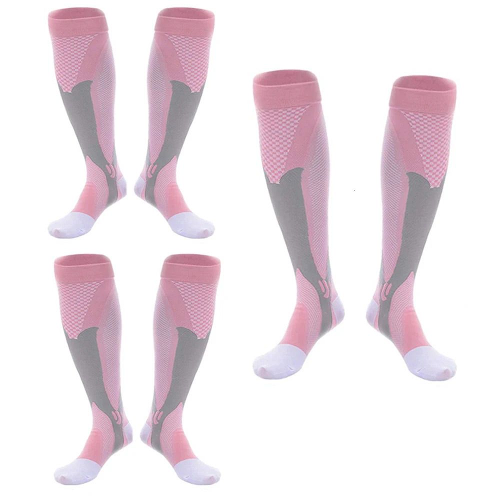 3 Pairs of Pink