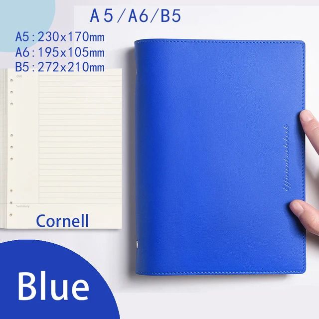 Blå-cornell-a6