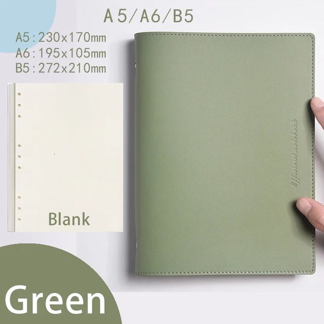 Green-blank-a6