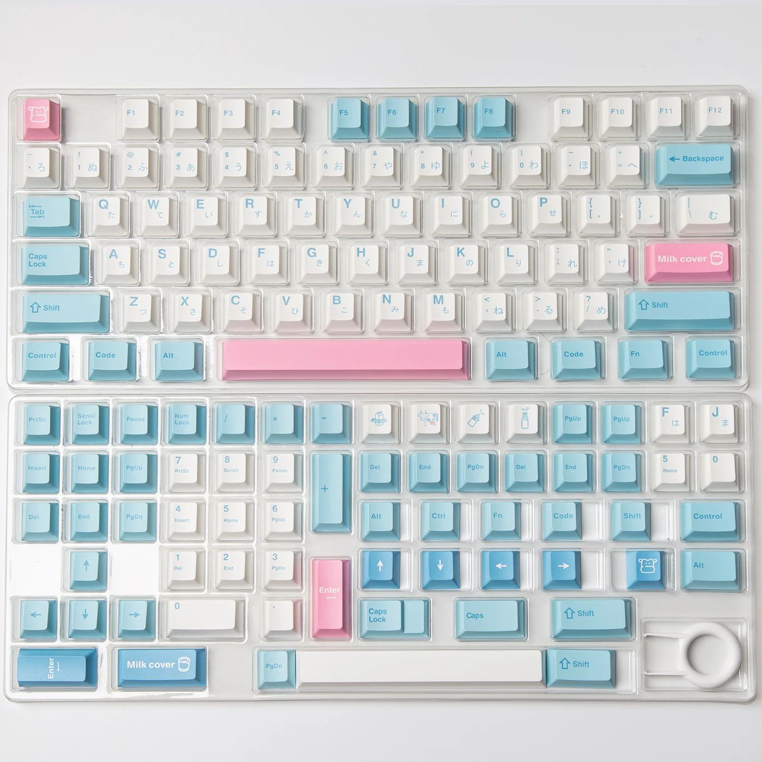 Colore: tastiera di latte-boxed