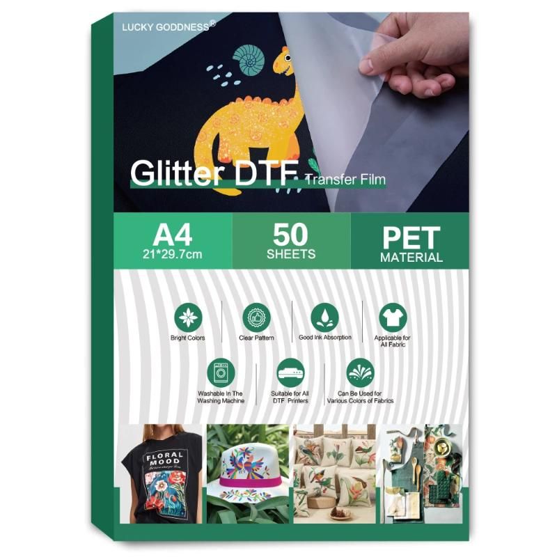 Glitzer DTF-A4-50PCS