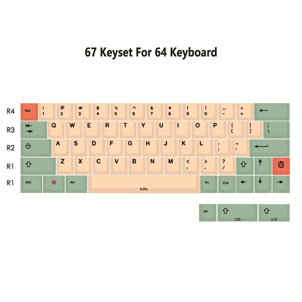 Цвет: 67 Keyset