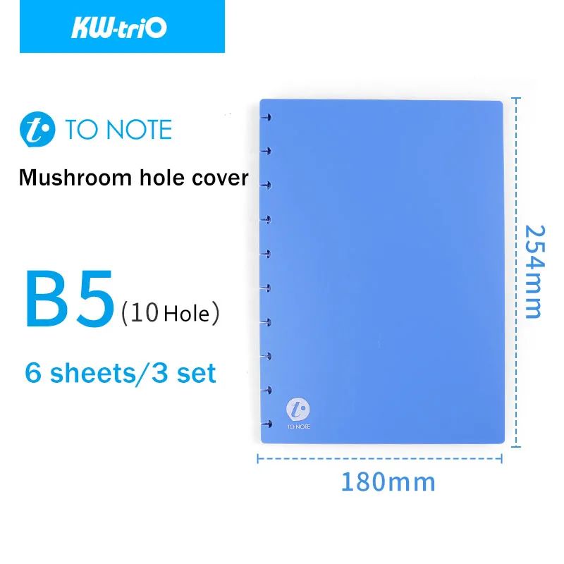 Farbe: B5-Blue-3-Sets